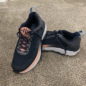 Hoka running shoes.